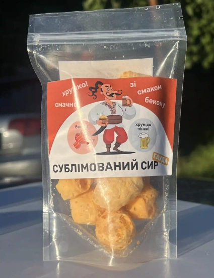 Сир хрумкий бекон 30g.