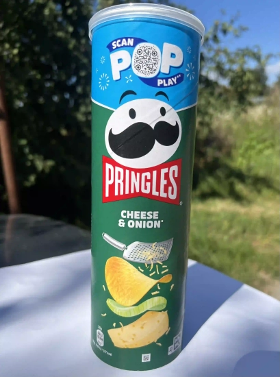 Чіпси Pringles Cheese & Onion 165g.