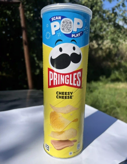 Чіпси Pringles Cheesy Chesse 165g.