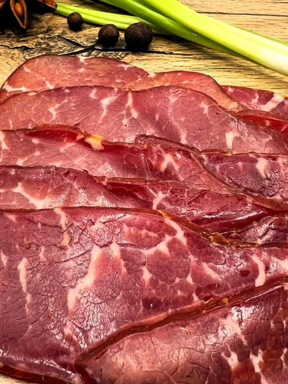 Гранд філе з яловичини сирокопчене 60g.