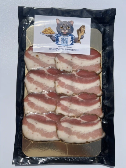 Панчетта теса сиров'ялена 60g.
